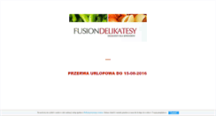Desktop Screenshot of go-fusion.pl