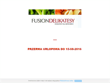 Tablet Screenshot of go-fusion.pl